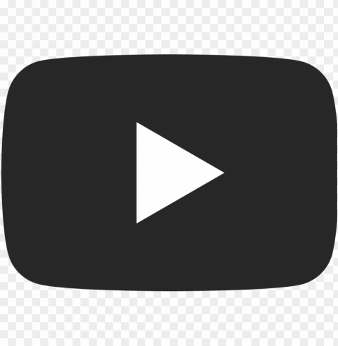 youtube dark icon - youtube logo vector grey Transparent PNG illustrations