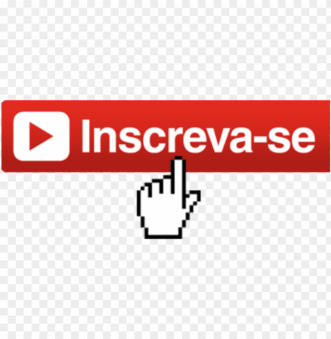 youtube inscreva se Isolated Artwork in Transparent PNG