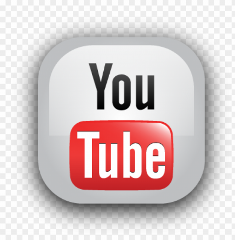 Youtube Logo Clear ClearCut Background PNG Isolated Item