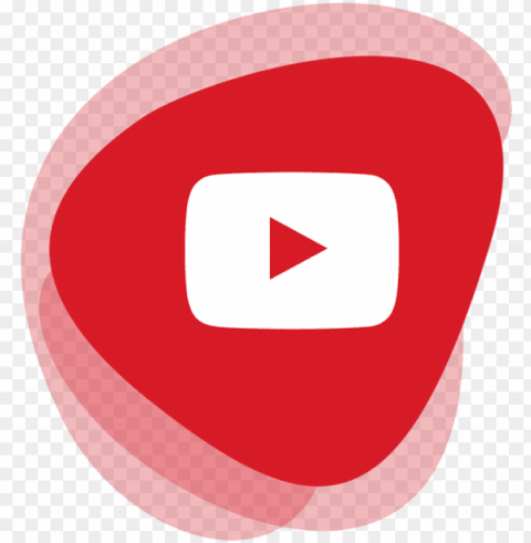 Youtube Logo Icon Social Media Icon And Vector - Circle Transparent PNG Images For Digital Art