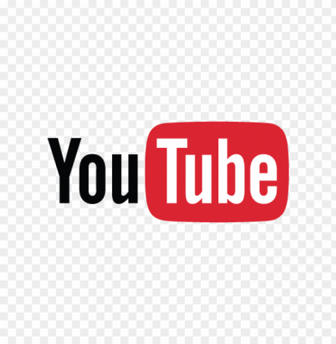 youtube logo vector flat Transparent PNG Isolated Subject Matter