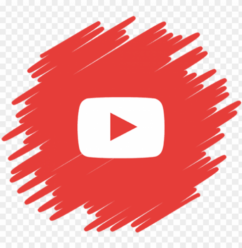 youtube social media icon social media icon - Ícone do youtube Isolated Subject in Transparent PNG Format