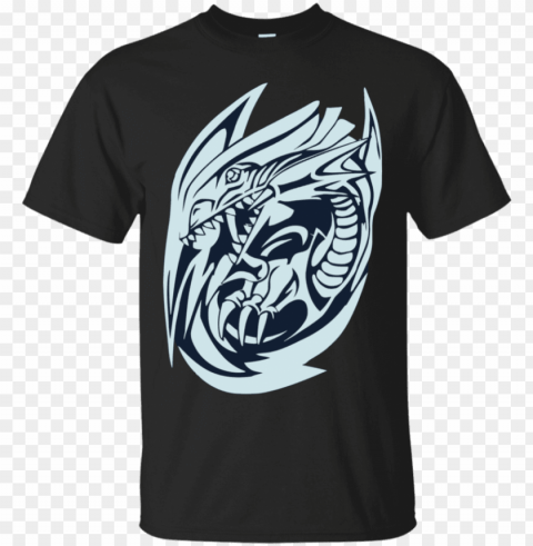 yugioh blue eyes white dragon t shirt Isolated Object on Transparent PNG