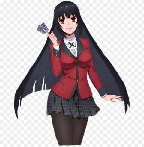 kakegurui transparent background PNG for business use PNG transparent with Clear Background ID 19f1f299