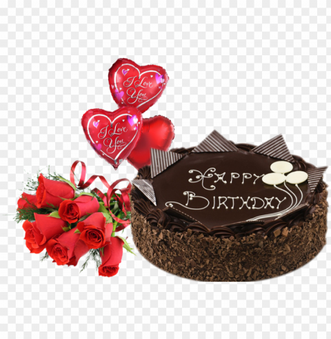 yummy chocolate cake combo in sharjah - happy birthday chocolate cakes with quotes Clear background PNG clip arts