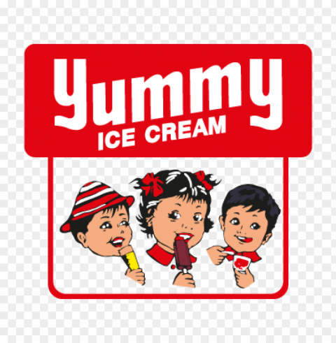 yummy ice cream vector logo download free PNG images with alpha transparency wide selection