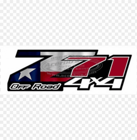 z71 off road 4 x 4 texas usa flag set of 2 truck decalsstickers - z71 4x4 logo PNG images free download transparent background