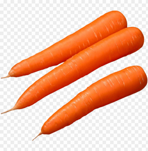 zanahoria - baby carrot Isolated Item in Transparent PNG Format