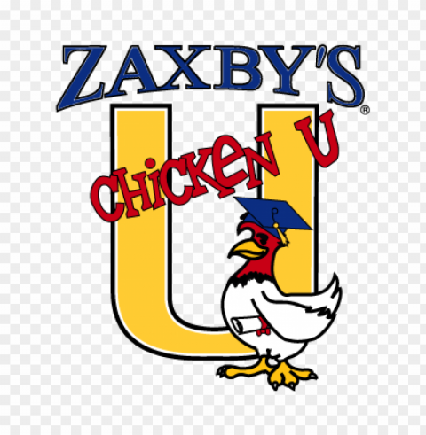 zaxbys chicken u vector logo download free PNG Image Isolated on Clear Backdrop
