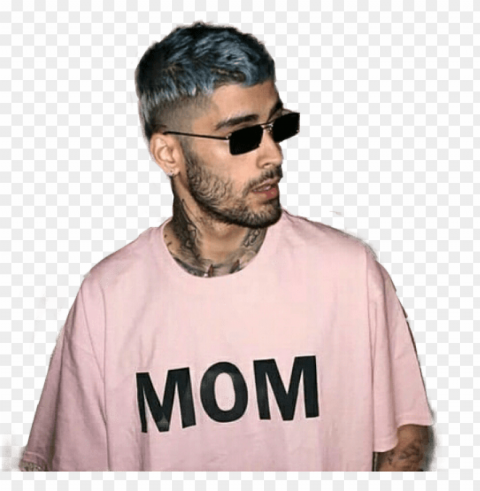 Zaynmalik Sticker - Crew Cut ClearCut PNG Isolated Graphic