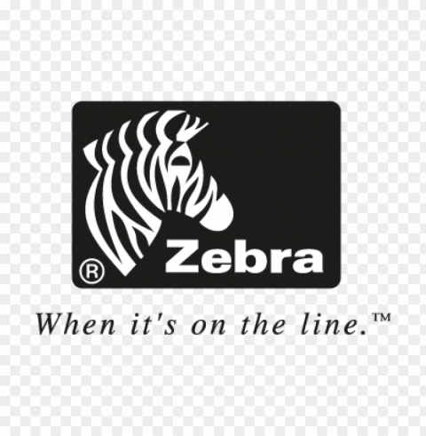 zebra vector logo download free PNG Graphic with Isolated Design