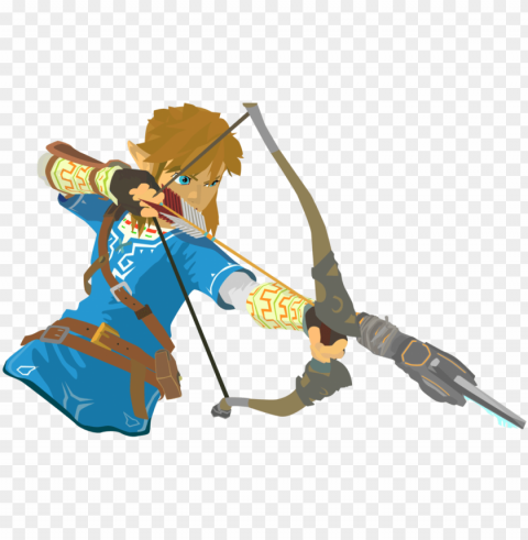 Zelda Breath Of The Wild Link - Link Breath Of The Wild Model PNG Cutout