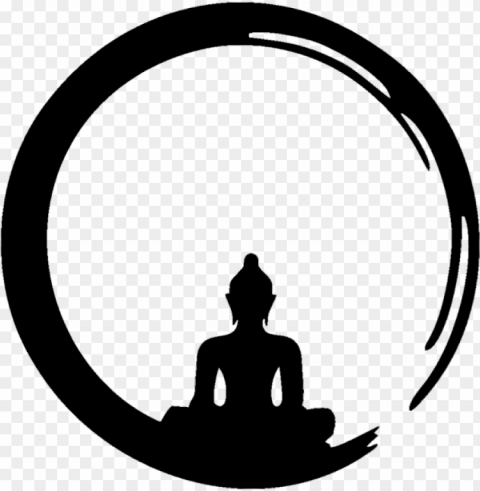 zen meditation zen meditation outlinezen chan meditation - buddha circle Transparent art PNG PNG transparent with Clear Background ID 27523761