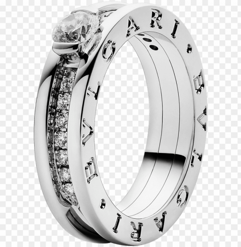 zero1 ring - bvlgari diamond ri HighQuality PNG with Transparent Isolation