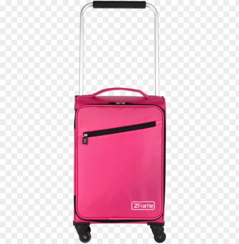 zframe 18 pink super lightweight suitcase - hand luggage PNG files with clear background collection