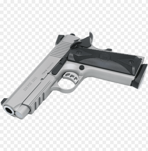 zig pcs 1911 stainless - firearm PNG files with transparent canvas collection