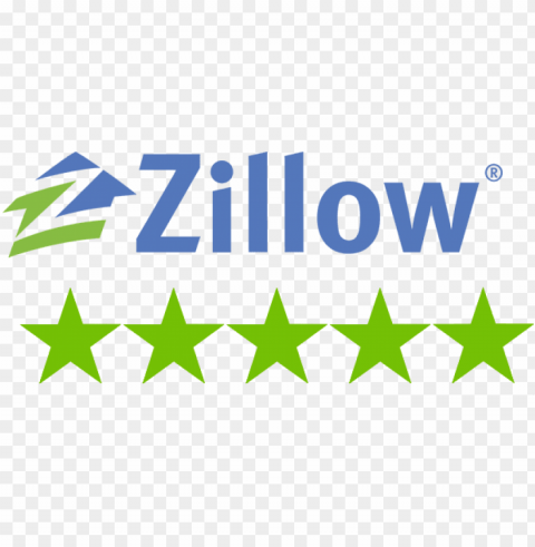 zillow 5 star logo - zillow reviews Transparent PNG Isolated Subject
