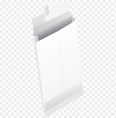 zip stick flaps folded v-bottom style 250carton - parallel PNG transparent graphic