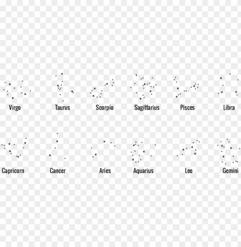 zodiac constellations transparent image - monochrome PNG for t-shirt designs PNG transparent with Clear Background ID 5d04b4ae