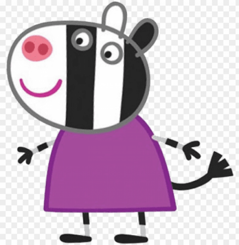 Zoe Zebra - Zoe Zebra Peppa Pi Free Download PNG With Alpha Channel