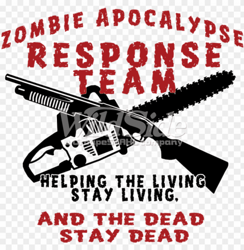 zombie apocalypse response team - zombie apocalypse response team chainsaw dead livi Clear PNG image