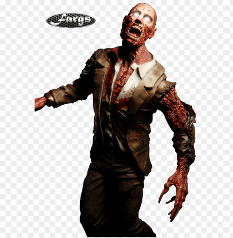 zombie Clean Background Isolated PNG Design