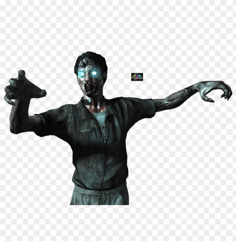 zombie Clean Background Isolated PNG Graphic