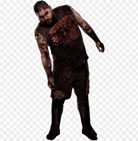 zombie Clean Background Isolated PNG Object