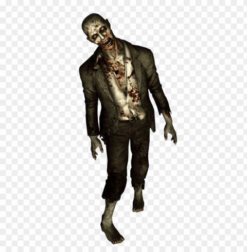 zombie CleanCut Background Isolated PNG Graphic