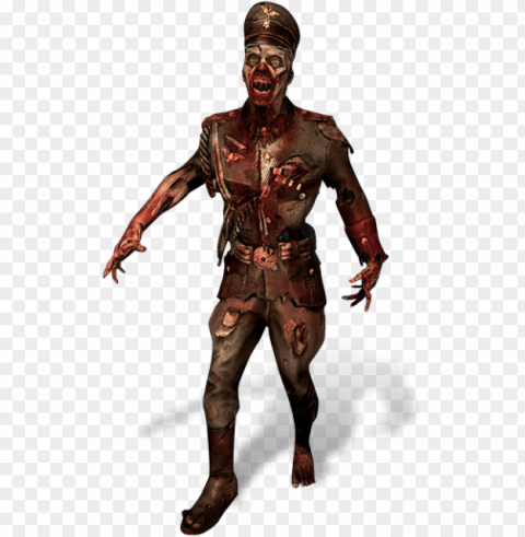 Zombie Clear Background Isolation In PNG Format