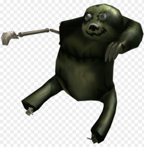 zombie shoulder sloth - roblox Isolated Character on Transparent Background PNG PNG transparent with Clear Background ID d5cfcdf5