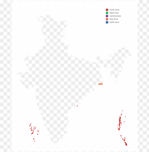 zone map - india map vector Transparent background PNG images comprehensive collection