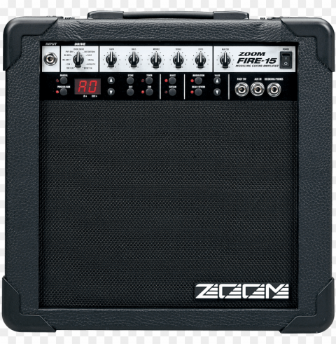 zoom fire 15 amplifier PNG with Clear Isolation on Transparent Background