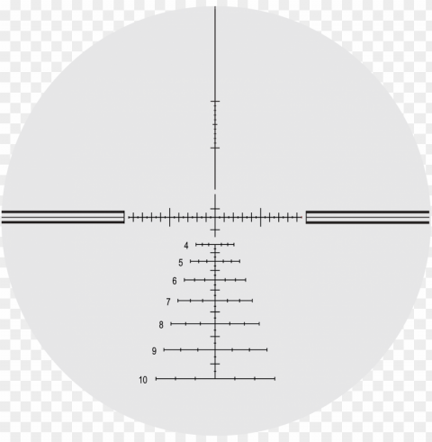 Zoom - Nightforce Shv F1 Reticle Isolated Subject With Clear PNG Background