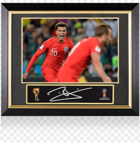 zoom - soccer player photo frame PNG with cutout background