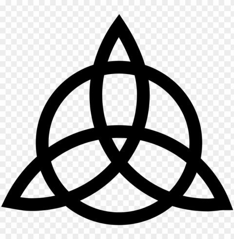 zoso john paul jones sigil interlaced triquetra overlaying - led zeppelin PNG Image Isolated with Clear Transparency