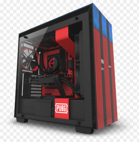 zxt h700 limited edition pubg computer case Transparent Background Isolated PNG Item