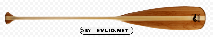 wooden rowing paddle HighQuality Transparent PNG Object Isolation