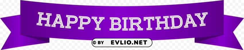 happy birthday banner purple PNG transparent images bulk PNG transparent with Clear Background ID e4eeb8fe