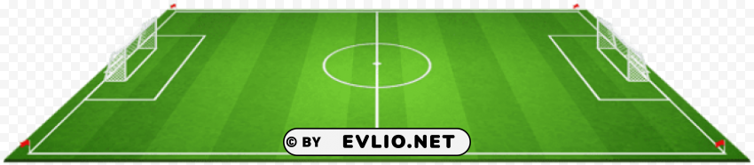 soccer field PNG with transparent overlay