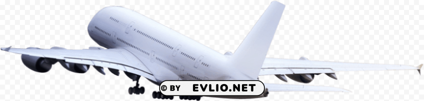 airplane flying in the sky PNG Image with Transparent Isolation