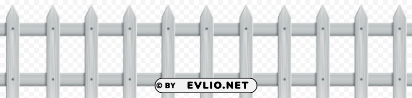 white fence PNG transparent photos library clipart png photo - dd8c5c02