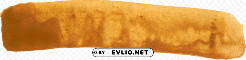 brush stroke brown PNG transparent graphic