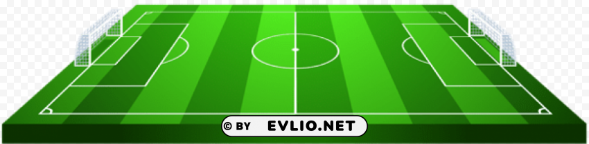 soccer field Transparent Background Isolated PNG Art