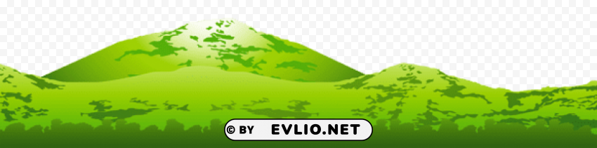 Green Mountain Transparent PNG Download Free