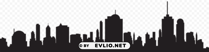 city silhouette Transparent picture PNG