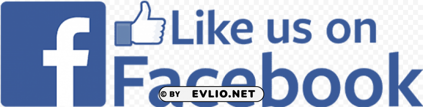 find us facebook logo PNG Isolated Subject on Transparent Background