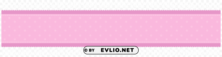 pink decorative border with hearts Clear background PNG clip arts
