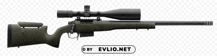 dark green sniper Transparent PNG Isolated Graphic with Clarity