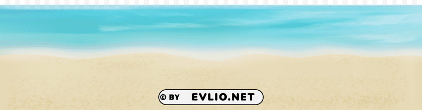 PNG image of sand and sea PNG for Photoshop with a clear background - Image ID 35fdf9b5